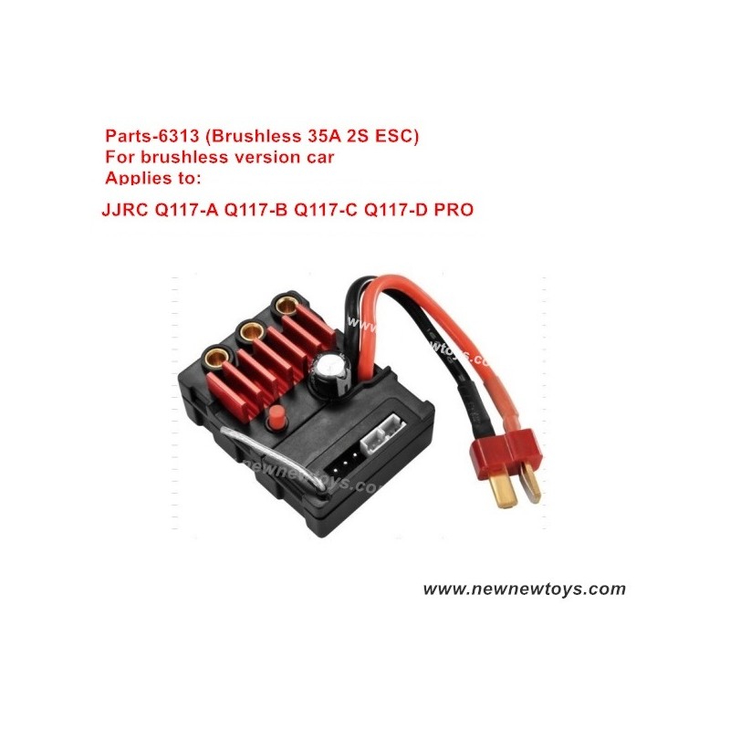 JJRC Q117A PRO/Q117B PRO/Q117C PRO/Q117D PRO Parts Brushless ESC 6313