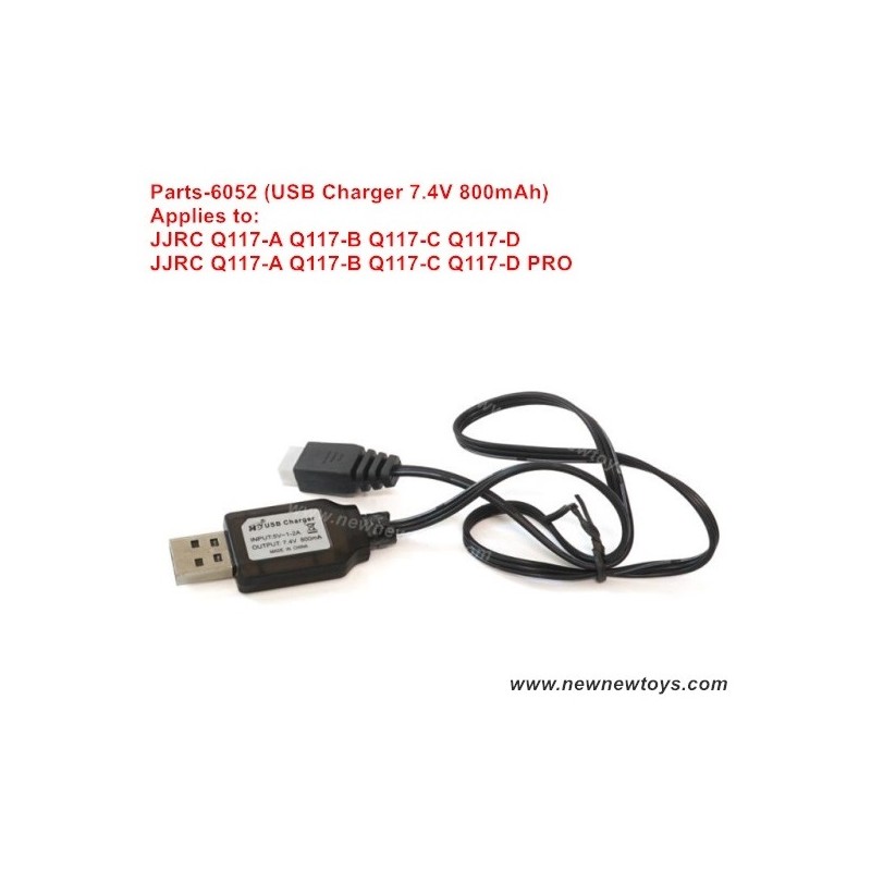 JJRC Q117A Q117B Q117C Q117D PRO Parts USB Charger 6052