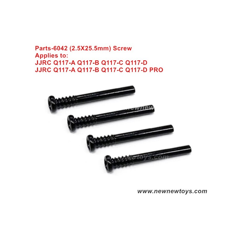 JJRC Q117A PRO/Q117B PRO/Q117C PRO/Q117D PRO Parts 6042 Screw 2.5X25.5mm