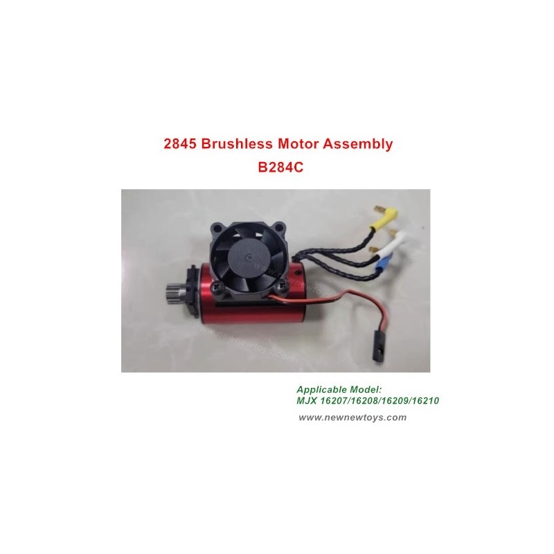 MJX HYPER GO 16207 16208 16209 16210 Parts 2845 Brushless Motor Assembly B284C