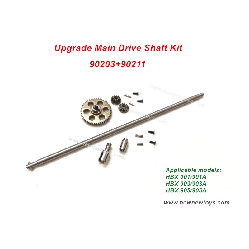 Vanguard RC Truck Parts For HBX 903/HBX 903A Upgrades-Main Drive Shaft Kit 90203+90211