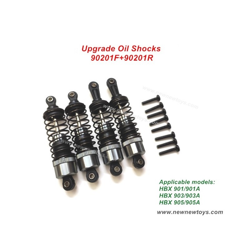 Vanguard RC Truck Parts HBX 903/HBX 903A Upgrade Oil Shock 90201F+90201R