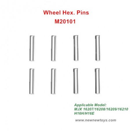 MJX 16207 16208 16209 16210 Parts Wheel Hex. Pins M20101