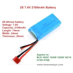 MJX Hyper Go 16207 16208 16209 16210 Parts 2S 7.4V 2100mAh Battery