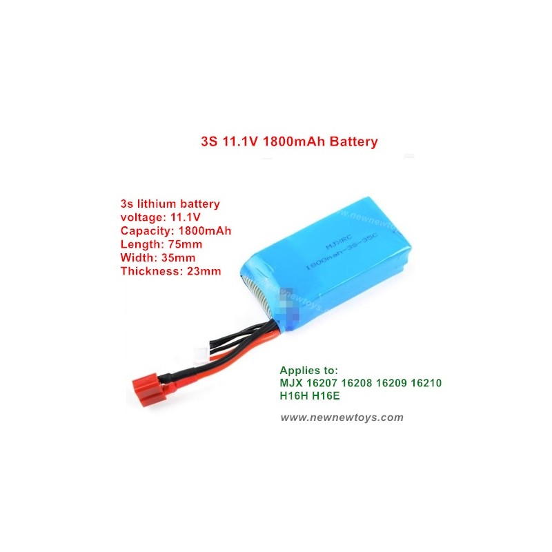 MJX 16207 16208 16209 16210 Battery