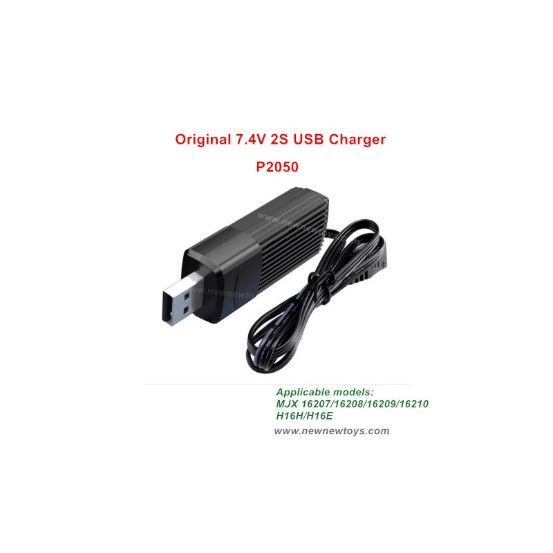 MJX Hyper Go 16207 16208 16209 16210 Parts 7.4V 2S USB Charger P2050-Original