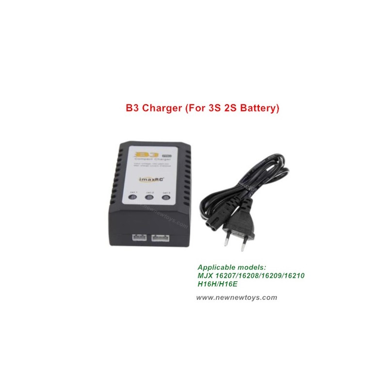 MJX Hyper Go 16207 16208 16209 16210 Parts B3 Charger (For 3S 2S Battery)