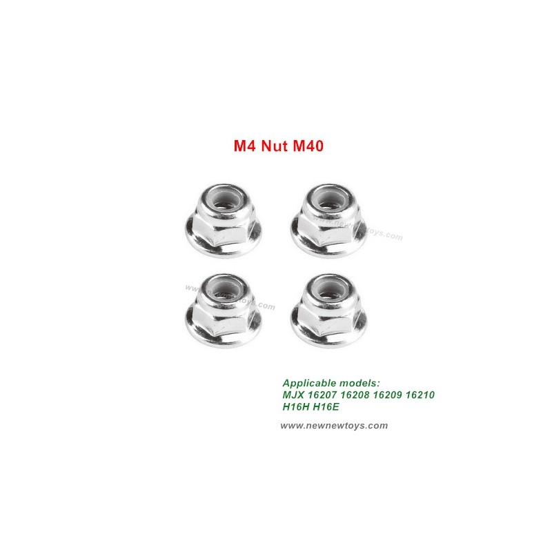 MJX Hyper Go 16207 16208 16209 16210 Parts M4 Nut M40