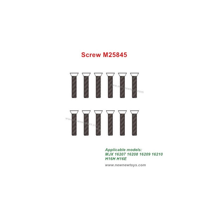 MJX Hyper Go 16207 16208 16209 16210 Parts Screw M25845