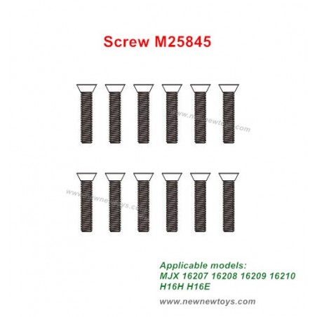 MJX Hyper Go 16207 16208 16209 16210 Parts Screw M25845