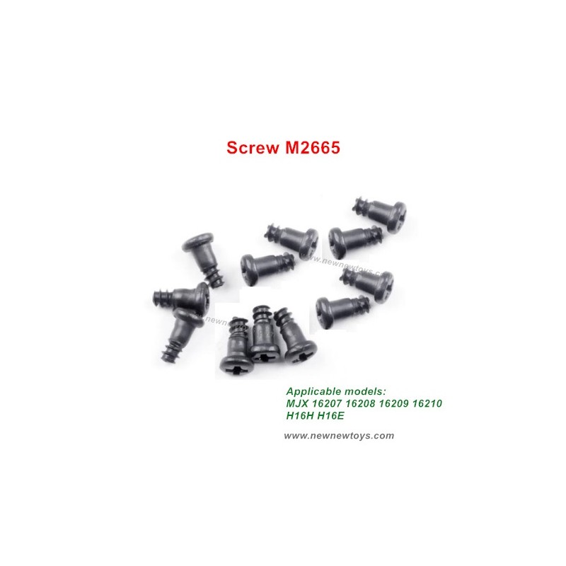 MJX Hyper Go 16207 16208 16209 16210 Parts Screw M2665