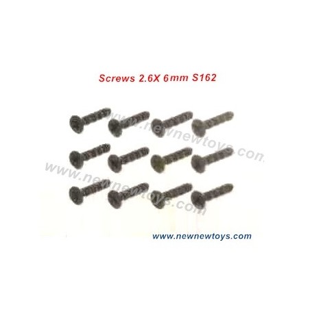 HBX 903 903A Parts S162, Screws 2.6X6mm