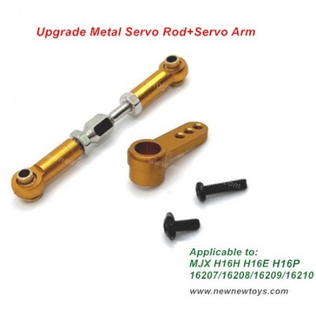 MJX HYPER GO 16209 upgrade metal servo rod