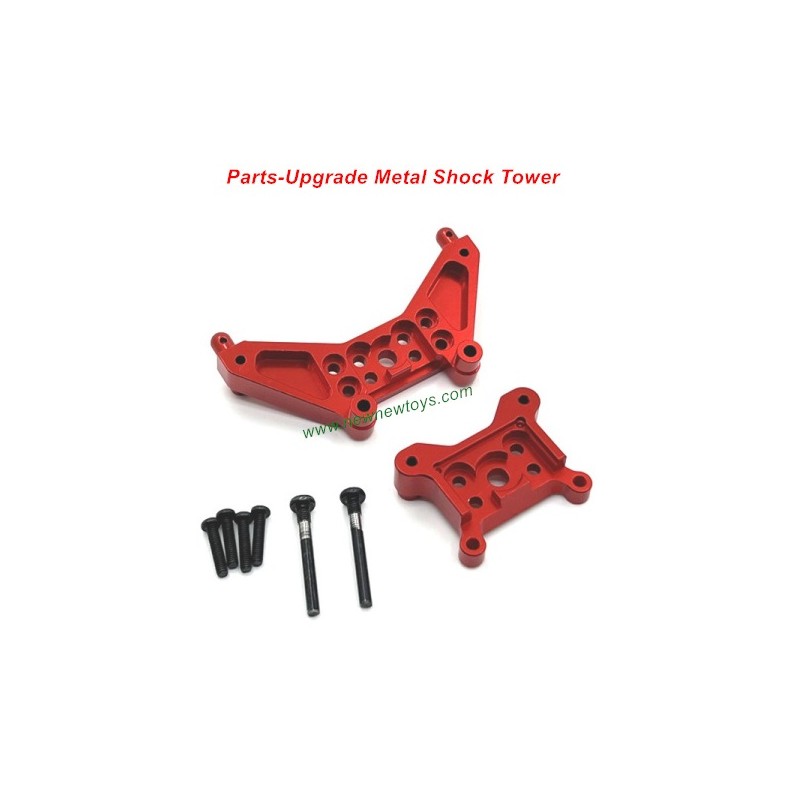 MJX Hyper Go 14302 Upgrades-Metal Front And Rear Shock Tower