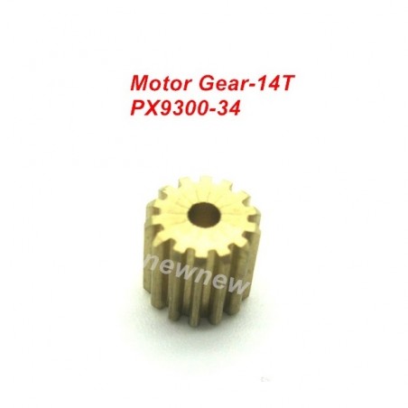 Enoze 9303E 303E Motor Gears Parts PX9300-34, 14T