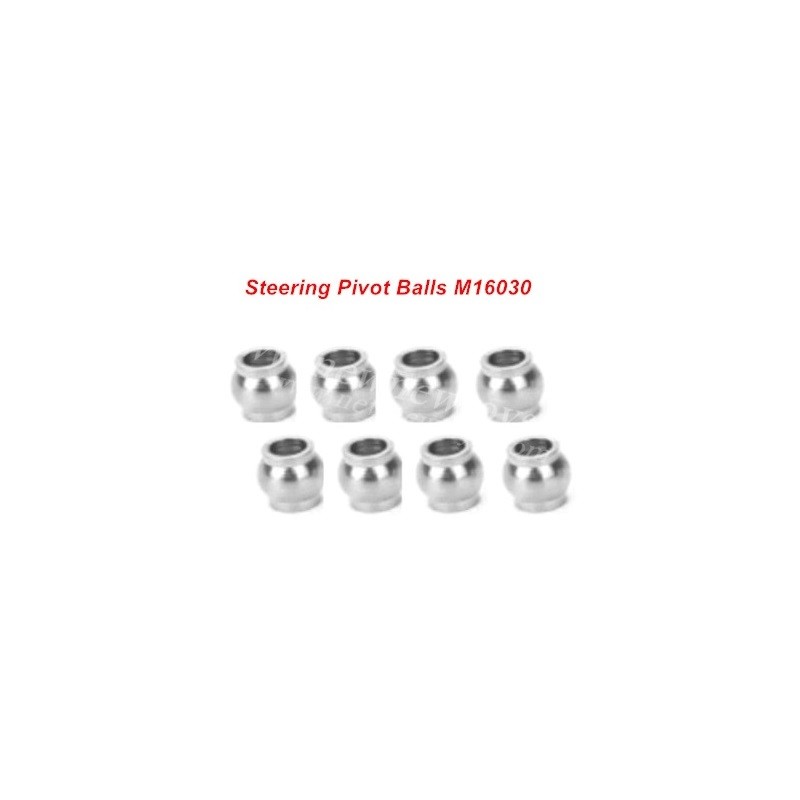 HBX 16890 Parts Steering Pivot Balls M16030