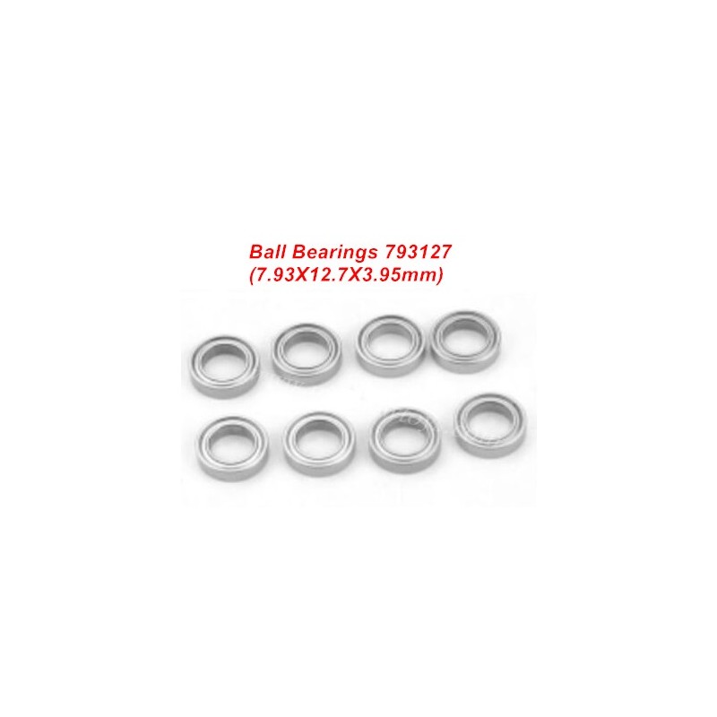 HBX Destroyer Parts Ball Bearings 793127 (7.93X12.7X3.95mm), 16890 RC Car