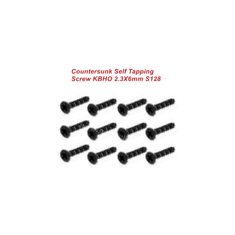 HBX 16889 RC Car Screw S128 KBHO2.3X6mm