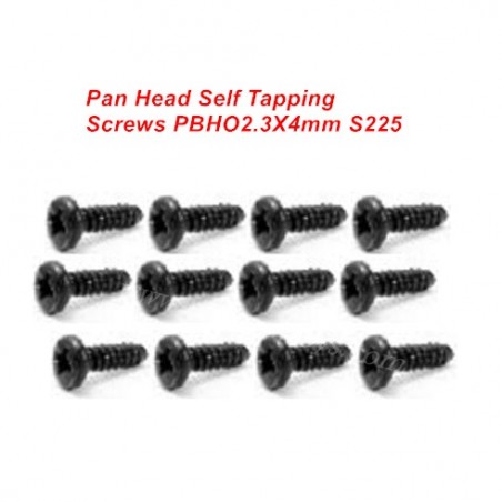 HBX 16889 Parts S225-Screws PBHO2.3X4mm