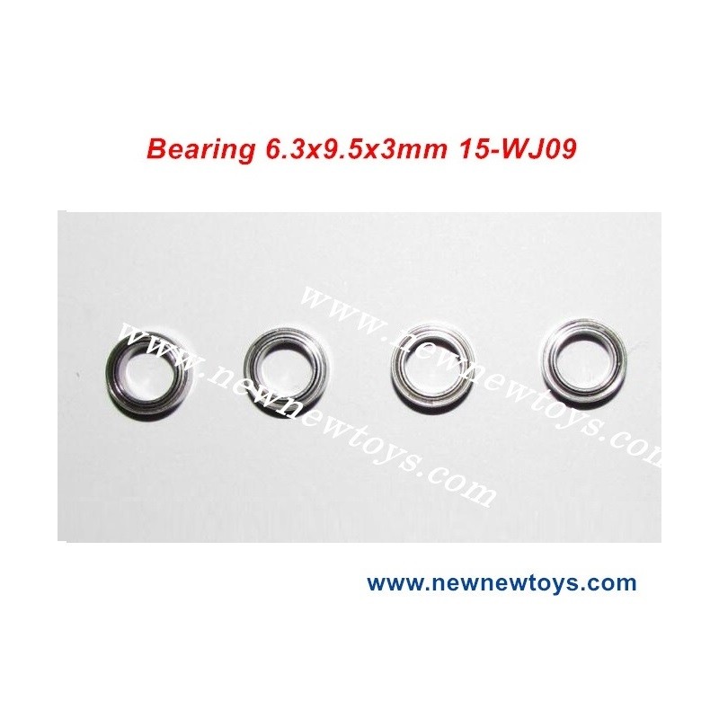 Xinlehong X9116 Bearing Parts 15-WJ09, 6.3x9.5x3mm