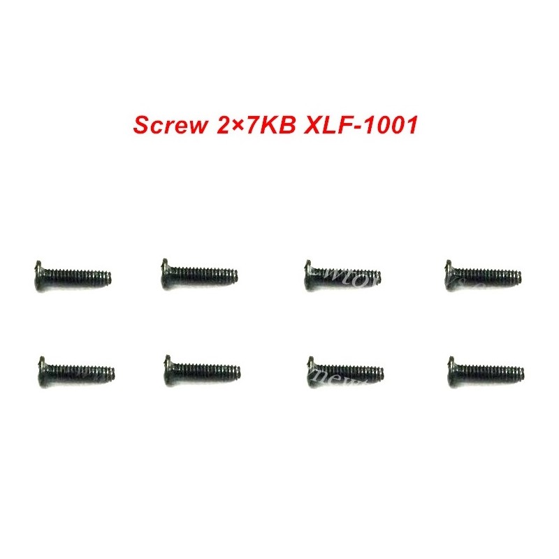 XLF X05 Screw Parts XLF-1001, 2×7KB