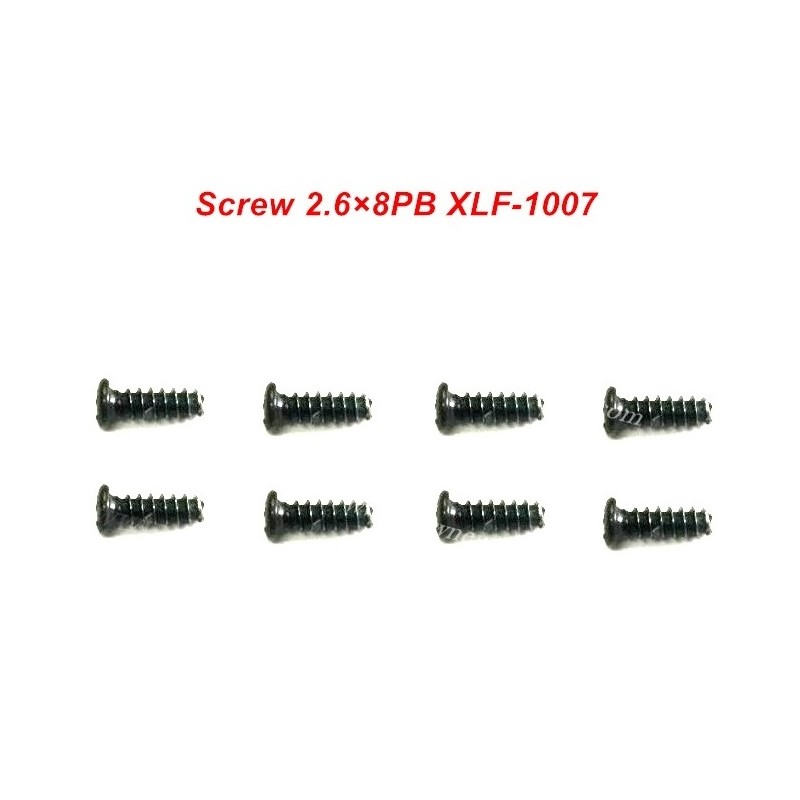 XLF X05 Screw Parts XLF-1007, 2.6×8PB