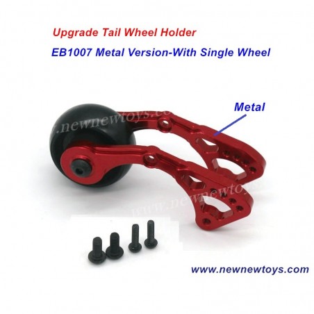 JLB Cheetah 21101 Upgrades-Tail Wheel Holder EB1007 Metal Version-With Single Wheel