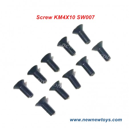 JLB Racing RC Car Parts Screw SW007-KM4X10