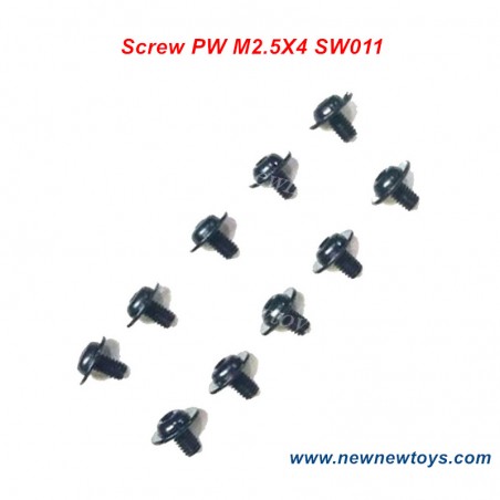 JLB Racing RC Car Parts Screw PW M2.5X4 SW011