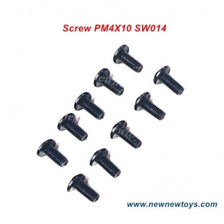 JLB Racing RC Car Parts Screw PM4X10 SW014