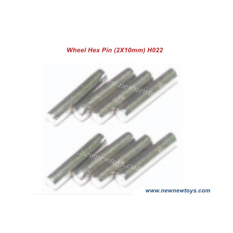 HBX 903 903A Wheel Hex Pin Parts H022, (2X10mm)