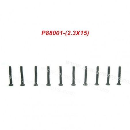 PXtoys 1/18 RC Car 9300 9301 9302 9303 9306 9307 Parts P88001, 2.3X15 Screw