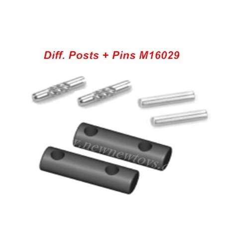 SG 1601/SG 1602 Parts Diff. Posts + Pins M16029