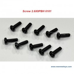 Parts Screw 2.6X8PBH 6101 For Suchiyu RC Model SCY 16101/16102/16103/16201