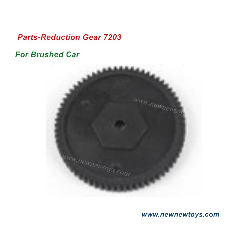 ZD Racing DBX 10 Brushed Car Parts Reduction Gear 7203 ,For Brushed Version Car