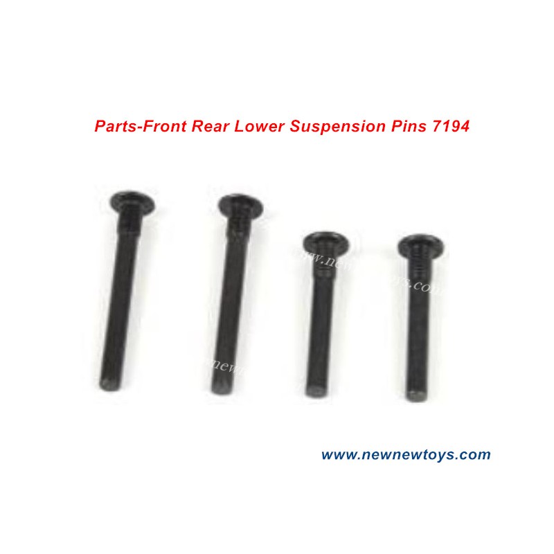 ZD Racing DBX 10 Parts 7194, Front/Rear Lower Suspension Pins