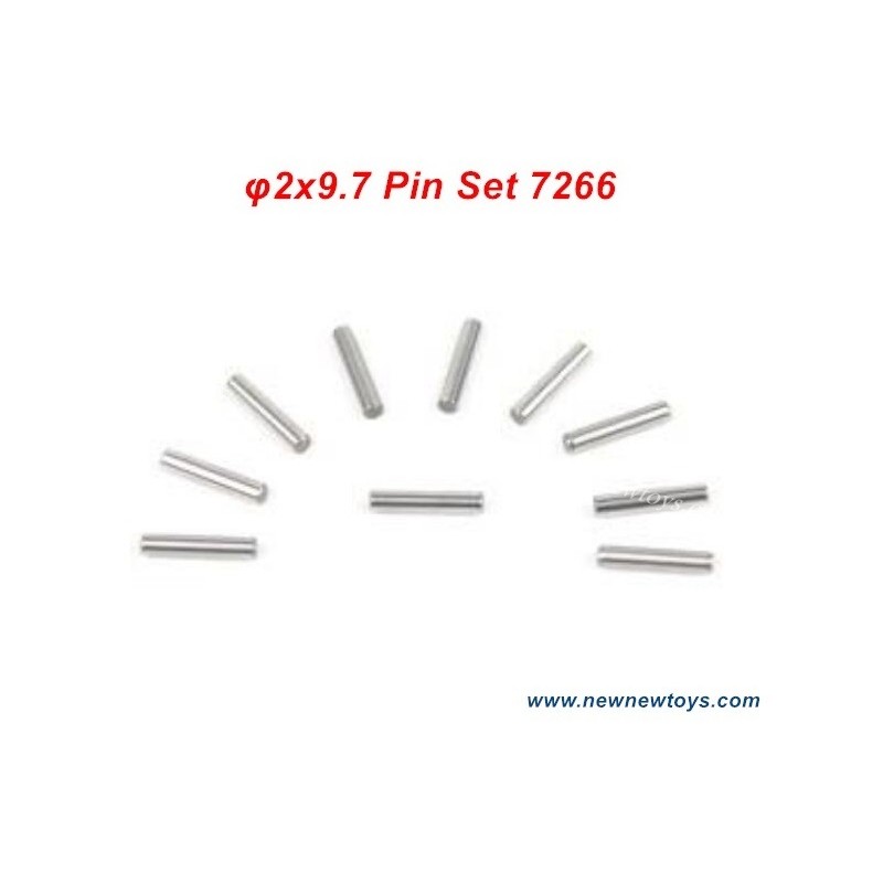 ZD Racing DBX 10 Parts 7266, φ2x9.7 Pin Set