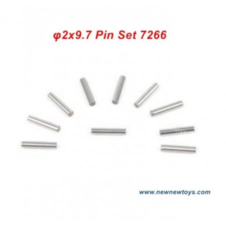 ZD Racing DBX 10 Parts 7266, φ2x9.7 Pin Set