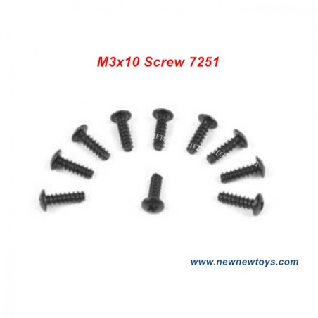 ZD Racing DBX 10 Screw Parts 7251