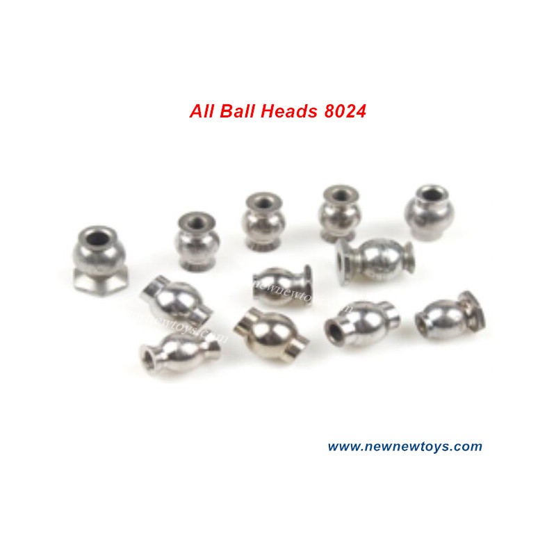 ZD Racing DBX 07 Parts 8024, All Ball Heads