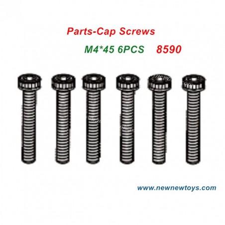 ZD Racing DBX 07 Parts Cap Screws 8590, M4*45 6PCS