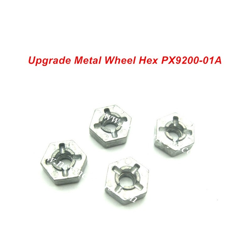 PXtoys 9204E Upgrade Parts-Metal Wheel Hex PX9200-01A