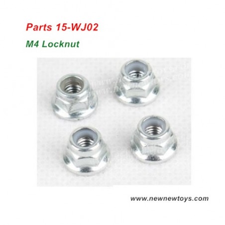 Parts 15-WJ02, XLH Xinlehong Q903 Wheel Nut M4