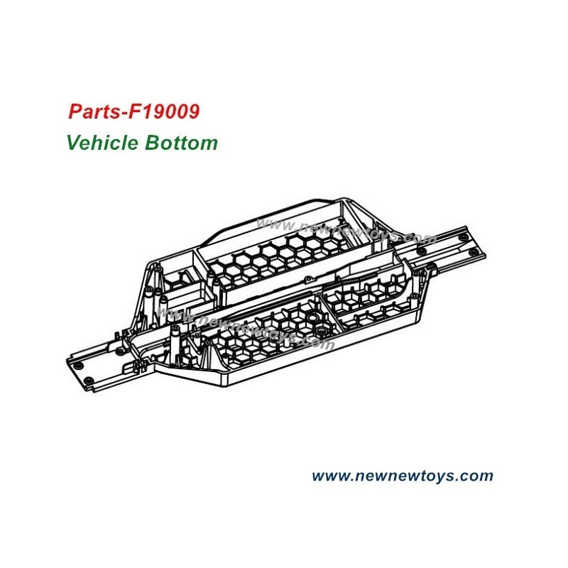 XLF F19/F19A Parts F19009, Vehicle Bottom, Chassis