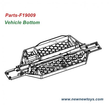 XLF F19/F19A Parts F19009, Vehicle Bottom, Chassis