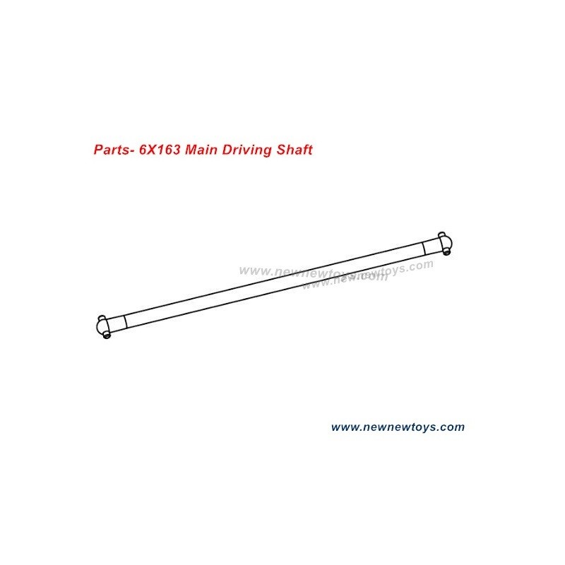 XLF F19A Parts 6X163 Main Driving Shaft