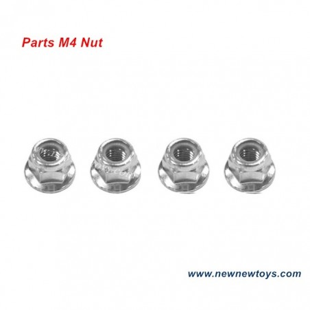 XLF F19A 1/10 RC Truck Parts M4 Nut