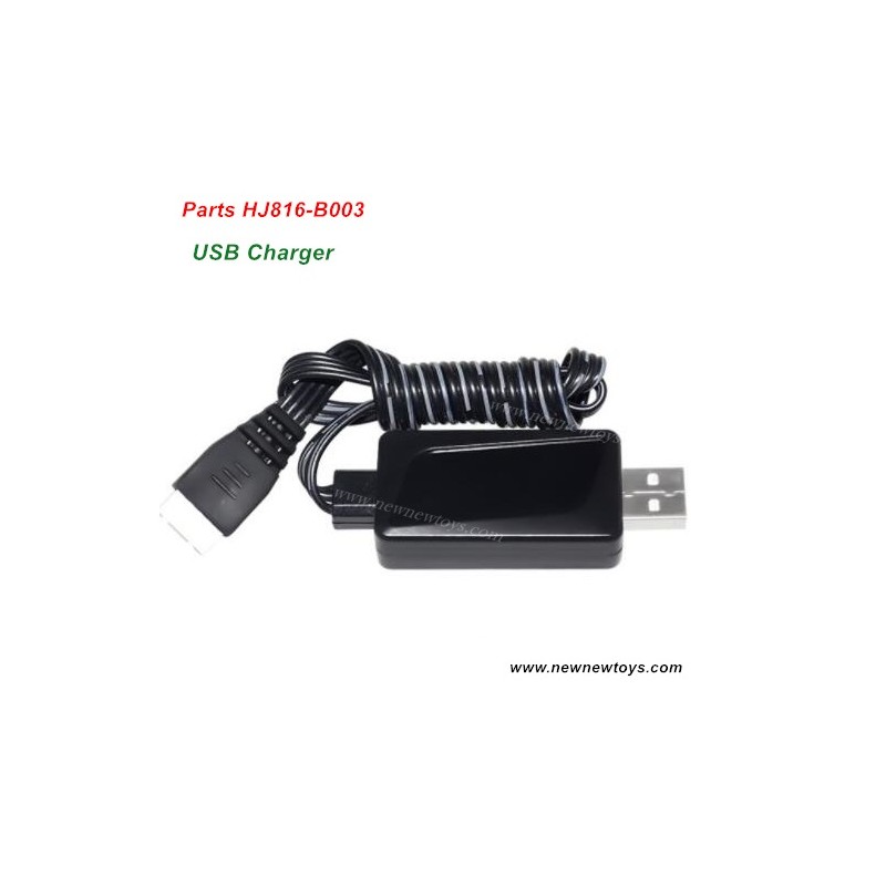 HXJRC HJ816 RC Boat Parts HJ816-B003 USB Charger