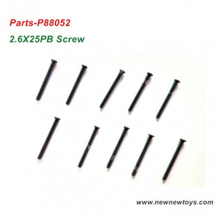 Enoze 9002E RC Truck Parts P88052, 2.6X25PB Screw