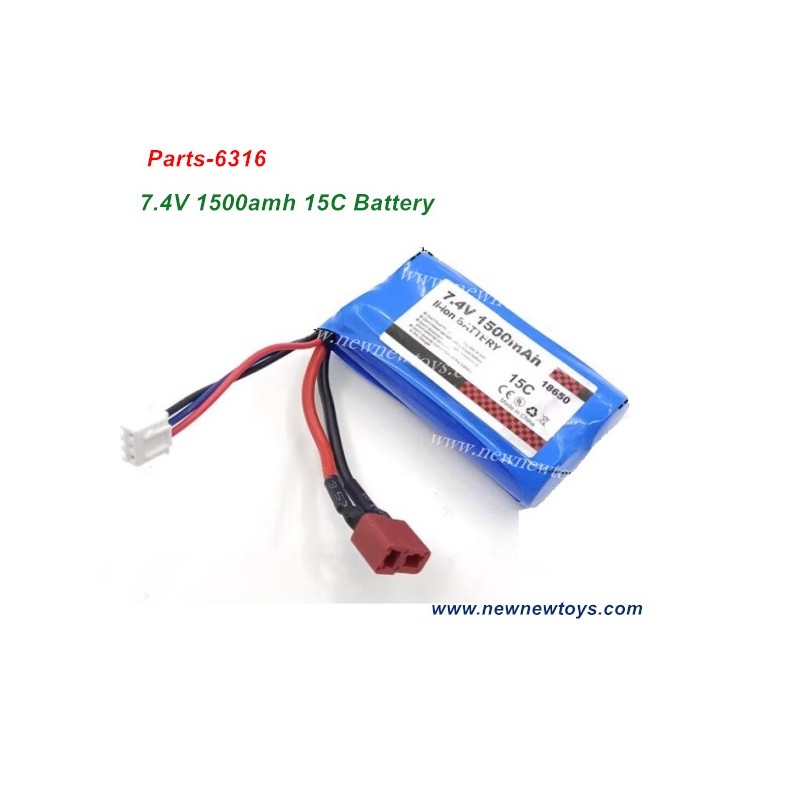 SCY 16101/SCY 16101 Pro Battery-6316, 7.4V 1500mAh